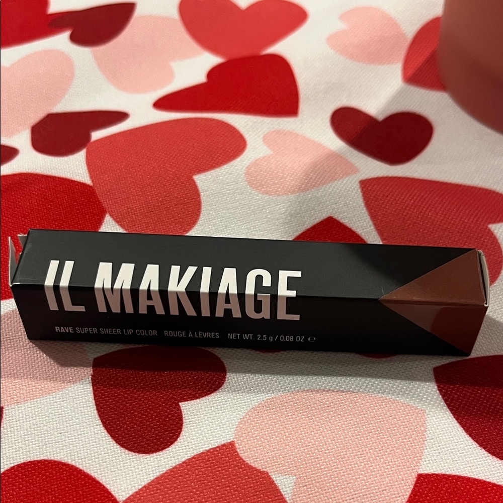 IL MAKIAGE Super Sheer lip color, Rave.